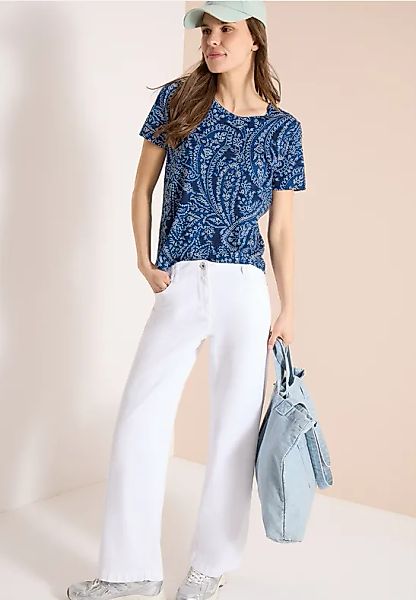 CECIL T-Shirt mit Rundhals und Minimal Print günstig online kaufen