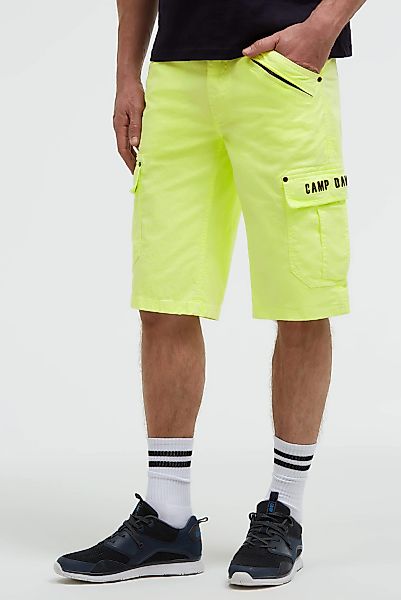 CAMP DAVID Shorts mit Vintage-Waschung günstig online kaufen
