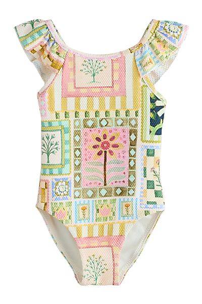 Next Badeanzug Badeanzug gerüschten Schultern (1-St) günstig online kaufen