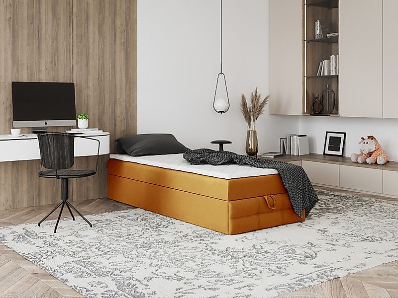 Godre Boxspringbett mit Bettkasten EWORA MINI günstig online kaufen