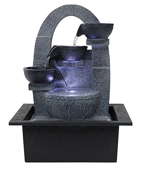Dehner Zimmerbrunnen Skleda mit LED, 21 günstig online kaufen