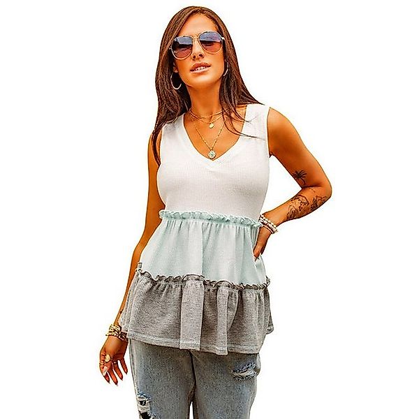 YRIIOMO Tanktop Damen Tanktop aus hochwertigem Materialmix mit optimaler Pa günstig online kaufen