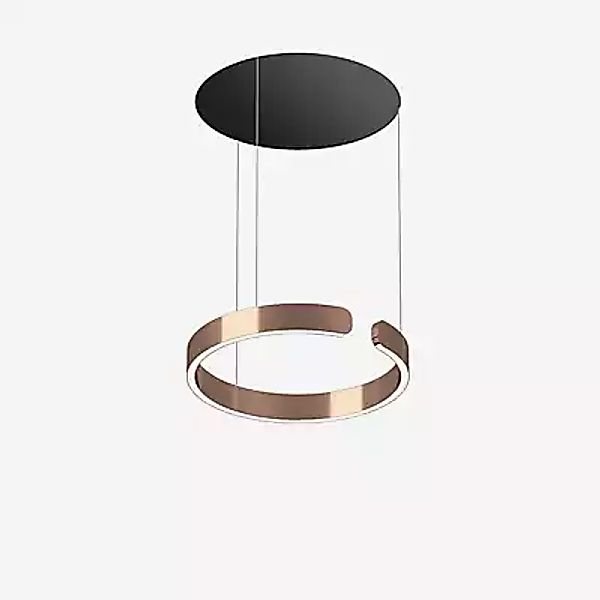 Occhio Mito Sospeso 40 Variabel Up Table Pendelleuchte LED, Kopf roségold/B günstig online kaufen