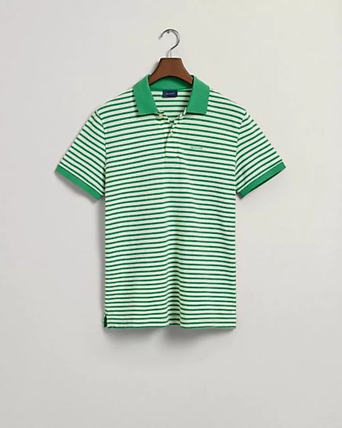Gant Poloshirt Piqué Poloshirt mit Streifen günstig online kaufen