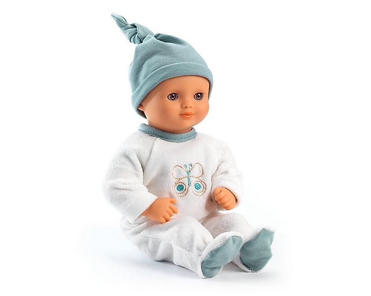 DJECO Babypuppe POMEA Puppe Neige 32cm weicher Körper Schlafaugen günstig online kaufen