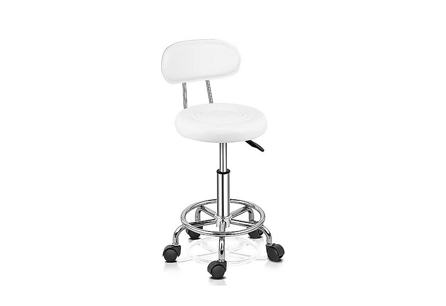 Auledio Drehhocker Ergonomischer mit Rückenlehne Arbeitshocker Rollhocker, günstig online kaufen