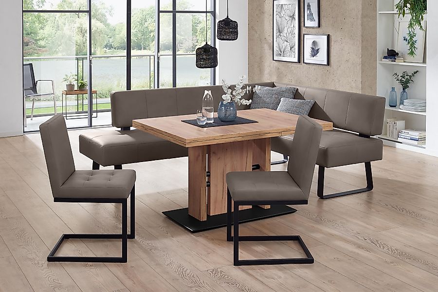 K+W Komfort & Wohnen Essgruppe »Spider II«, (4 tlg.), langer Schenkel wahwe günstig online kaufen