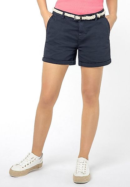 SUBLEVEL Chinoshorts Damen Shorts mit Gürtel kurze Hose für den Sommer Somm günstig online kaufen