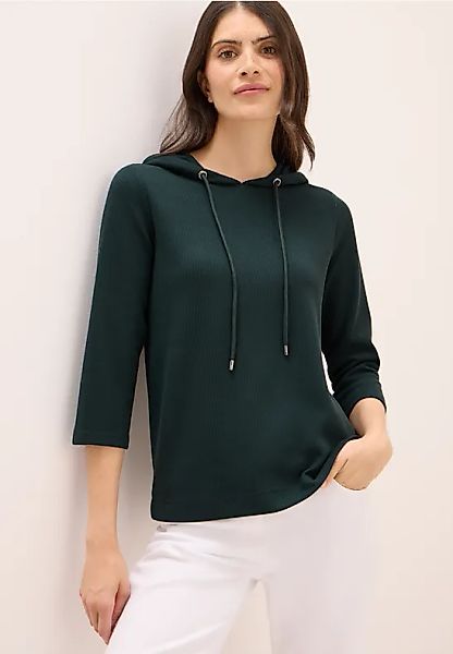 Cecil Kapuzenshirt, mit Materialmix günstig online kaufen