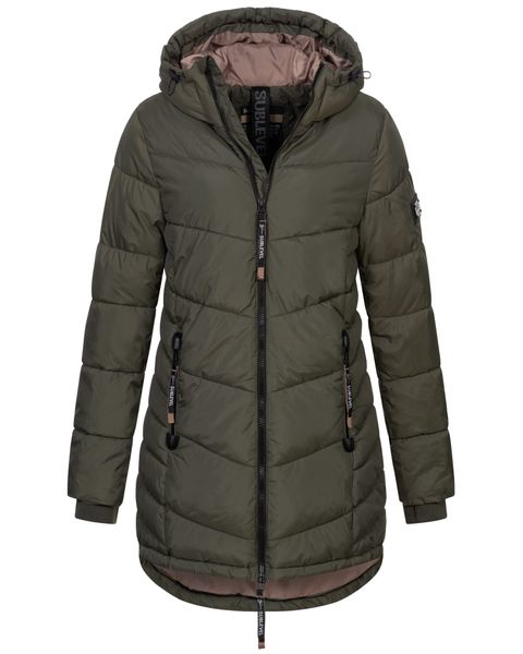 SUBLEVEL Steppjacke Damen Winter Jacke Mantel günstig online kaufen