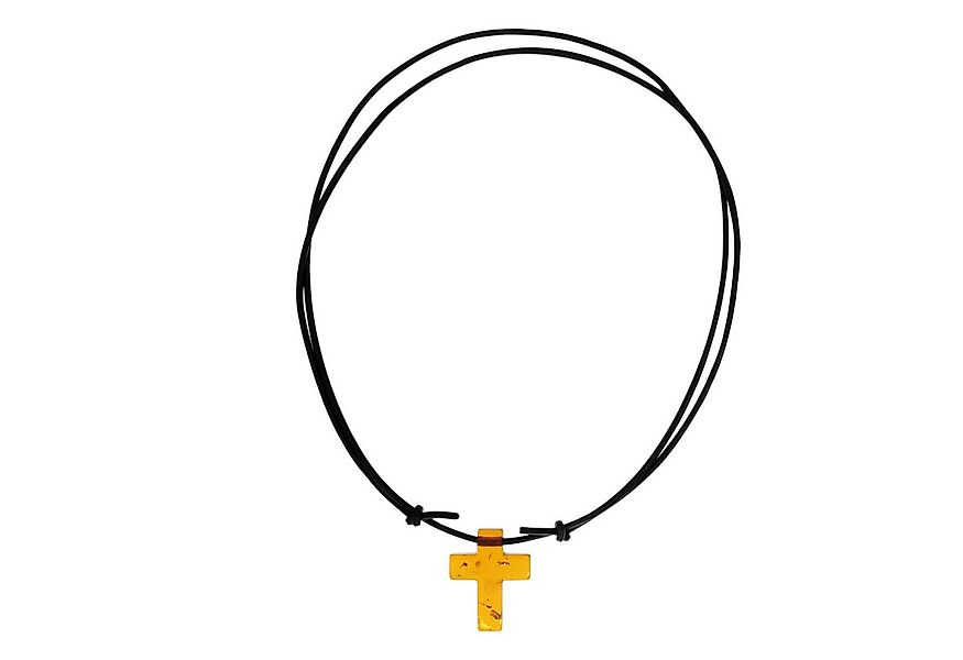 OSTSEE-SCHMUCK Kette mit Anhänger Ostsee-Schmuck Kette mit Anhänger Kreuz 2 günstig online kaufen
