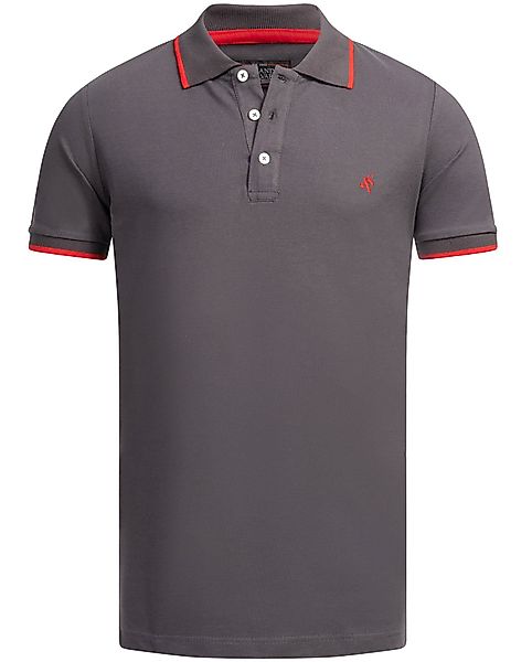 Alessandro Salvarini Poloshirt mit gesticktem Alessandro günstig online kaufen