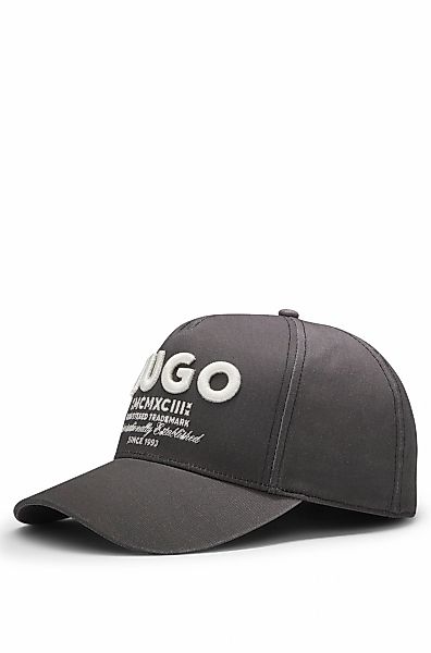 HUGO Blue Baseball Cap "Merk-Degradé" mit Snapback-Verschluss, bestickt günstig online kaufen