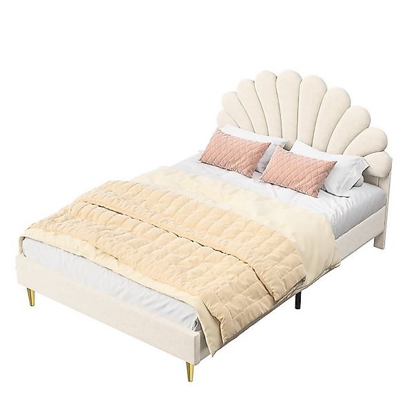 FUROKOY Polsterbett Jugendbett, Doppelbett Blütenblattbett, Kinderbett (Ver günstig online kaufen