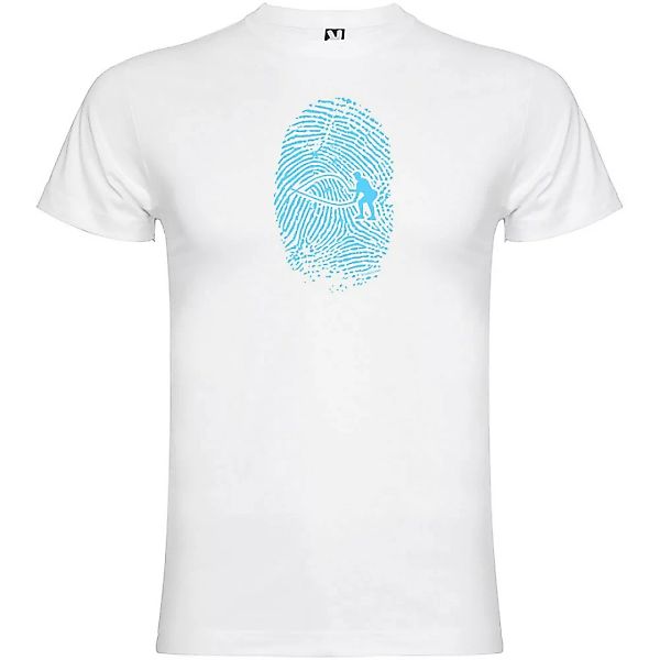 Kruskis Crossfit Fingerprint Kurzärmeliges T-shirt S White günstig online kaufen