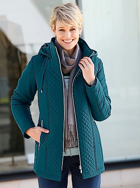 Classic Basics Steppjacke, mit Kapuze günstig online kaufen