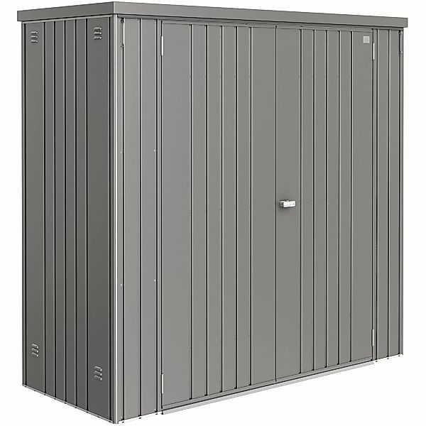 Biohort Geräteschrank 191 cm x 83 cm x 182,5 cm Quarzgrau-Metallic günstig online kaufen