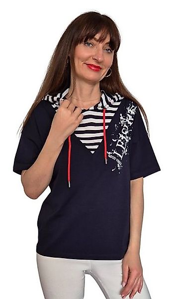 Gio Milano Kapuzenshirt G28-1106, mit Kapuze und Glitzerdruck günstig online kaufen