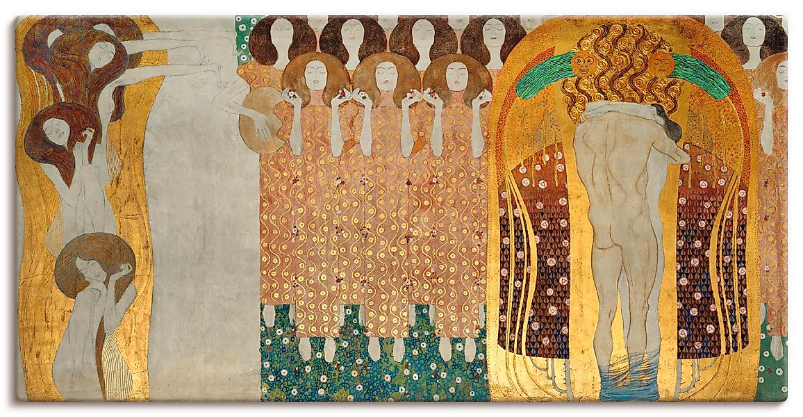 Artland Wandbild »Beethovenfries« Gruppen & Familien 1 Stk. tlg. als Leinwa günstig online kaufen