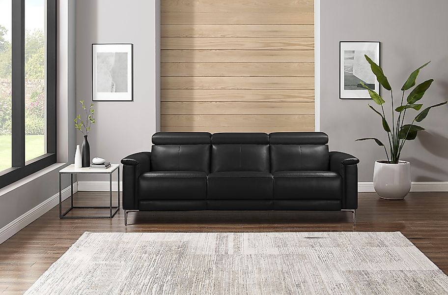 Home affaire 3-Sitzer "Lund, mit manueller und elektrischer Relaxfunktion" günstig online kaufen