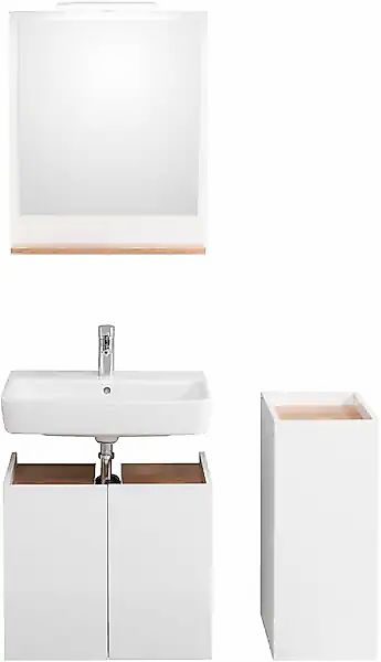 Saphir Badmöbel-Set »Quickset 947 3-teilig, Waschbeckenunterschrank mit Spi günstig online kaufen