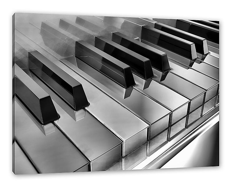 Pixxprint Leinwandbild Piano Klaviertasten, Piano Klaviertasten (1 St), Lei günstig online kaufen