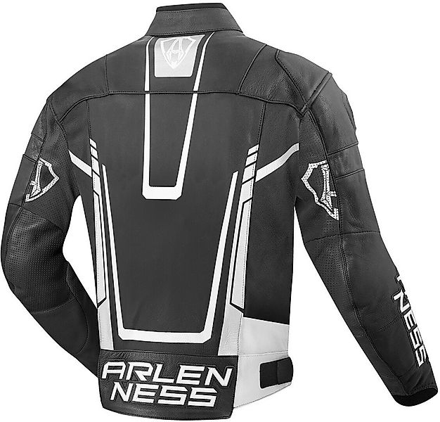 Arlen Ness Motorradjacke Track Motorrad Lederjacke günstig online kaufen