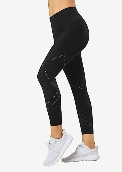 Yvette Leggings Damen Sporthose mit Tasche und Laseröse, S110297A19MH günstig online kaufen
