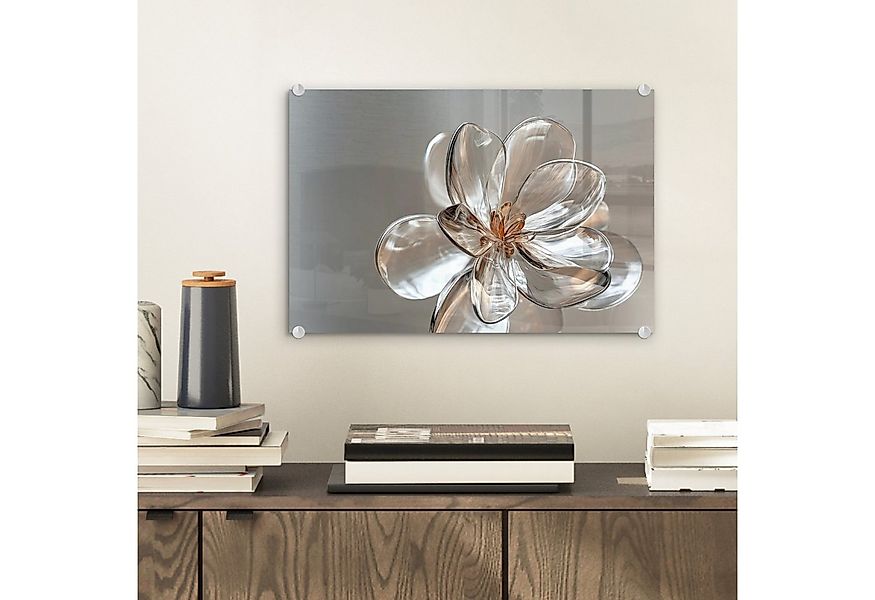 MuchoWow Acrylglasbild Blume - Gläser - Transluzent, Inkl. Aufhängung, Glas günstig online kaufen