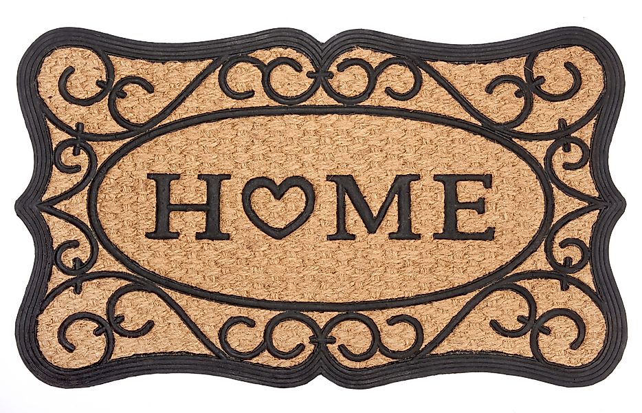 HANSE Home Fußmatte Gummi-Kokos Heart Home günstig online kaufen