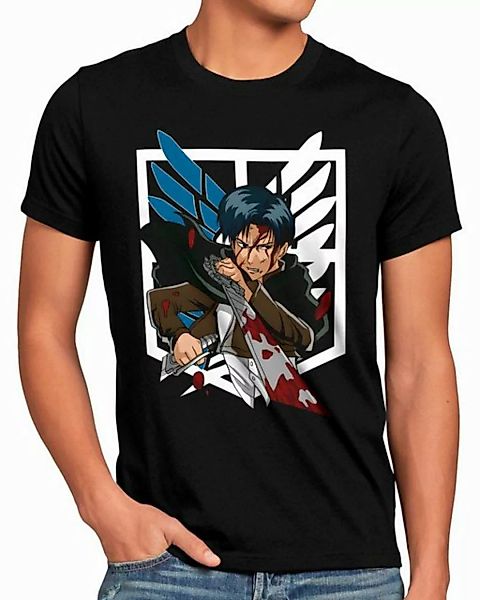 style3 T-Shirt Flying Swordsman attack on titan anime japan manga aot cospl günstig online kaufen