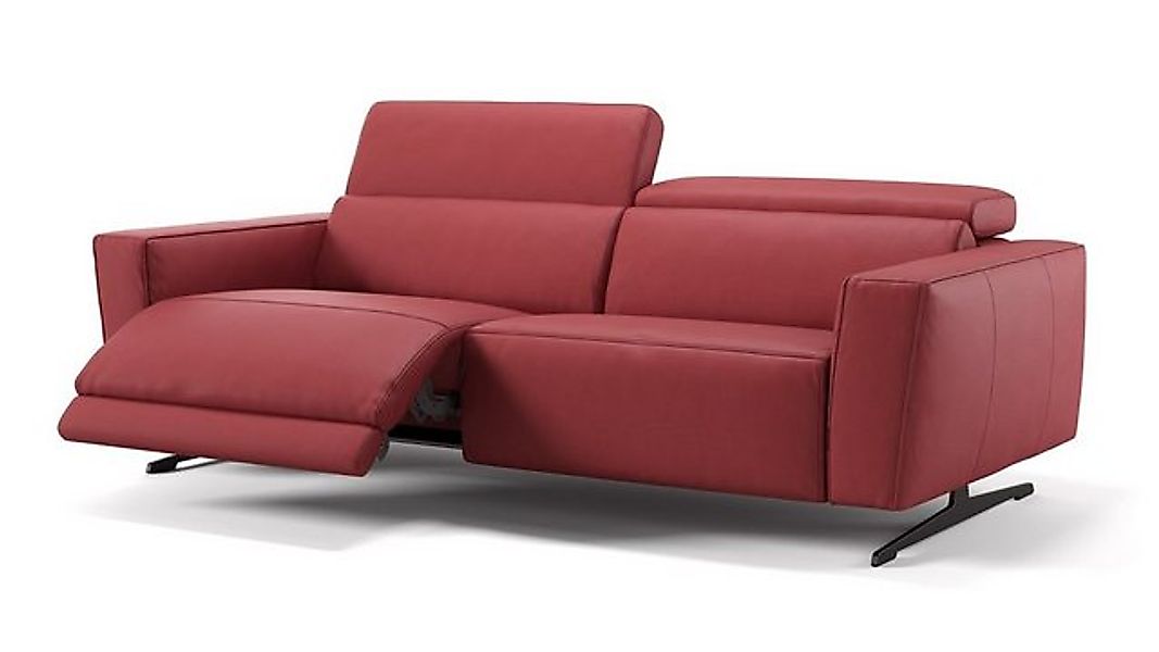 Sofanella 3-Sitzer Leder ALESSO, Relaxcouch, Designersofa, Designer Sofa, 3 günstig online kaufen