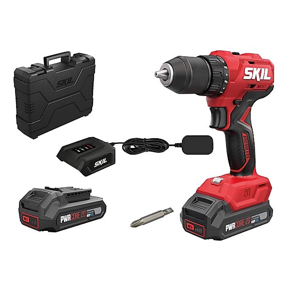 Skil Akku-Bohrschrauber 3011HB 55 Nm Bürstenlos 2 x 20 V 2 Ah Akku & Ladege günstig online kaufen