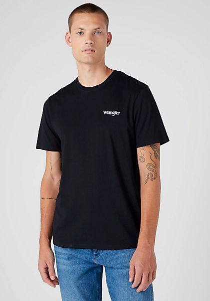 Wrangler T-Shirt "Sign Off" Set, 2er-Pack, 2 Stk. günstig online kaufen