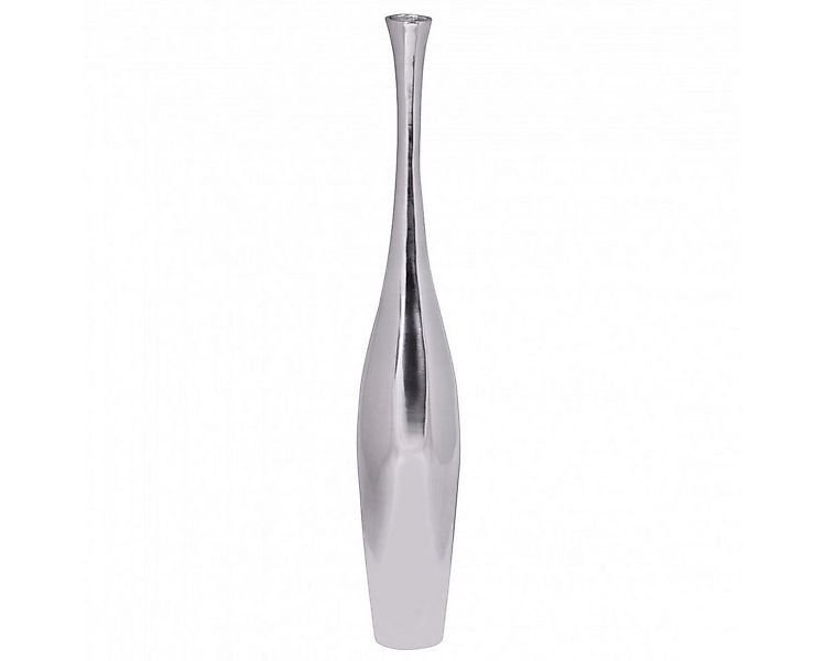 FINEBUY Dekovase SuVa4719_1 Aluminium Blumenvase Alu-Dekoration Wohndeko Fa günstig online kaufen