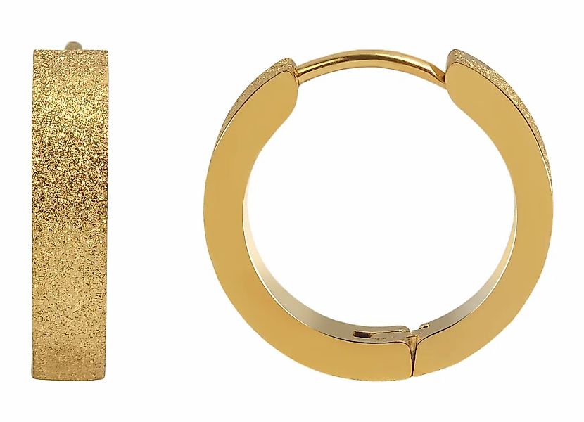 Adelia´s Klappcreolen "Damen Ohrringe – Klappcreole aus Edelstahl" Ideal al günstig online kaufen