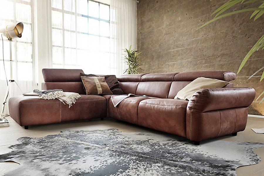 KAWOLA Ecksofa RISO, Couch L-Form rechts günstig online kaufen