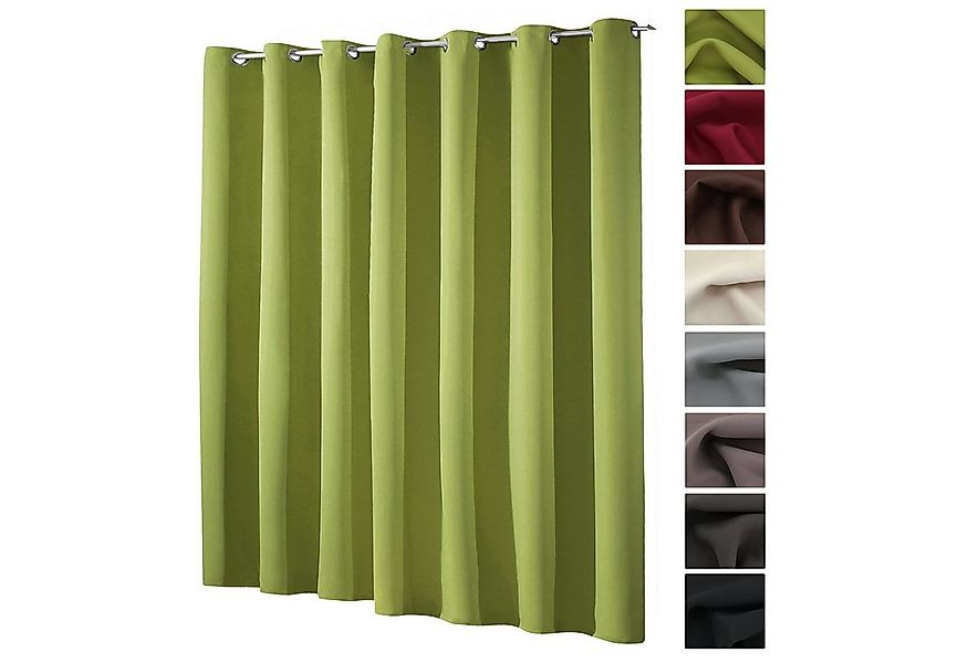 heimtexland Verdunkelungsvorhang XL Thermo Ösenschal Verdunklungsgardine Ra günstig online kaufen