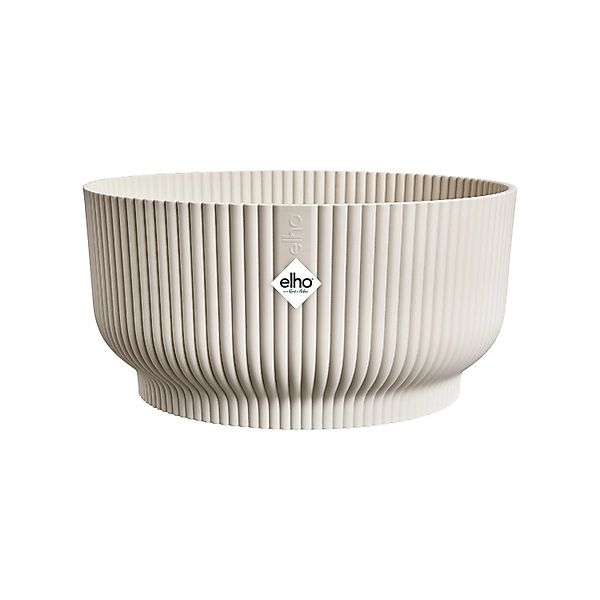 Elho Blumentopf Vibes Fold Bowl Ø 25 cm Leinenweiß günstig online kaufen