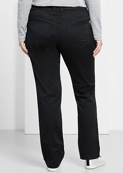 Sheego Jerseyhose Hose Innenbeinlänge ca. 78 günstig online kaufen