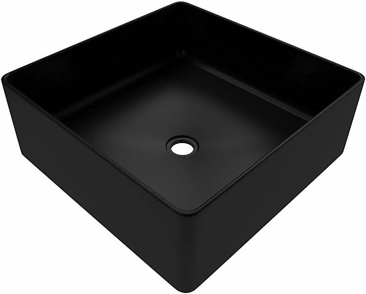 Marwell Aufsatzwaschbecken 36,5x36,5x13,5 cm, mit Pop-up-Ablaufventil günstig online kaufen