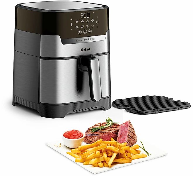 Tefal Fritteuse "Easy Fry & Grill Deluxe" 1400 W für bis zu 6 Personen, 8 P günstig online kaufen