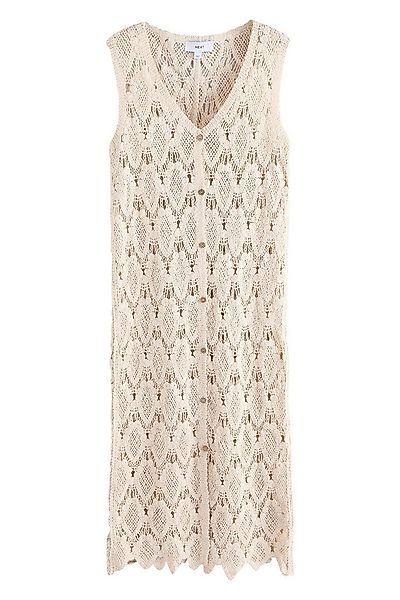 Next Midikleid Geknöpftes Strand-Midikleid mit Häkeldetail (1-tlg) günstig online kaufen