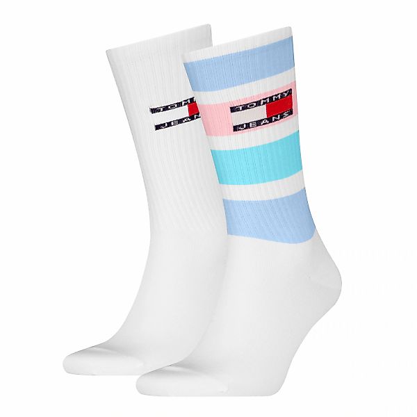 Tommy Hilfiger Socken "TH UNI TJ SOCK 2P FADED RUGBY", (2 Paar), mit kräfti günstig online kaufen