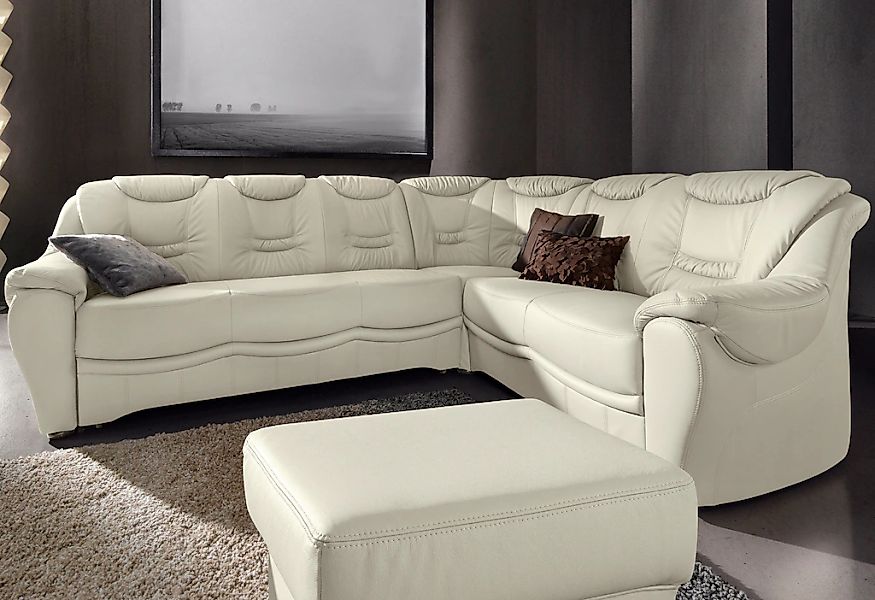 sit&more Ecksofa "Benson L-Form", wahlweise mit Bettfunktion günstig online kaufen