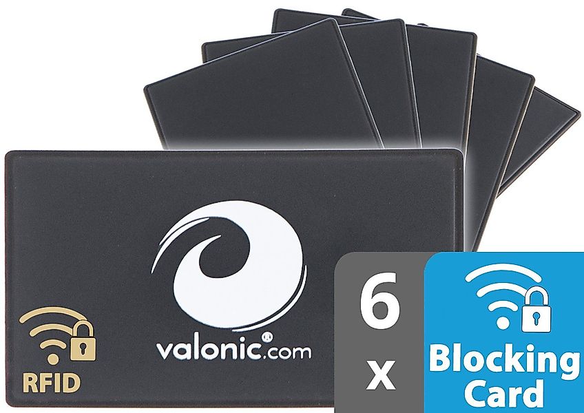 valonic Etui valonic - RFID Blockerkarte, günstig online kaufen