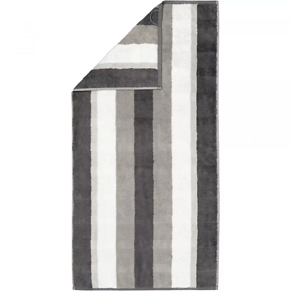 Cawö Handtücher Noblesse Stripe 1087 - Farbe: anthrazit - 77 - Handtuch 50x günstig online kaufen