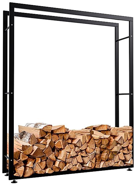TPFLiving Kaminholzregal Brasa, BxTxH:125x25x150 cm, (Robuste günstig online kaufen
