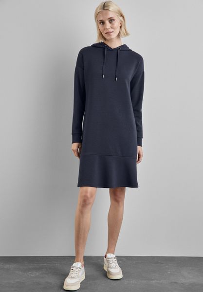 STREET ONE Sweatkleid Ohne Taschen mit Kapuze günstig online kaufen