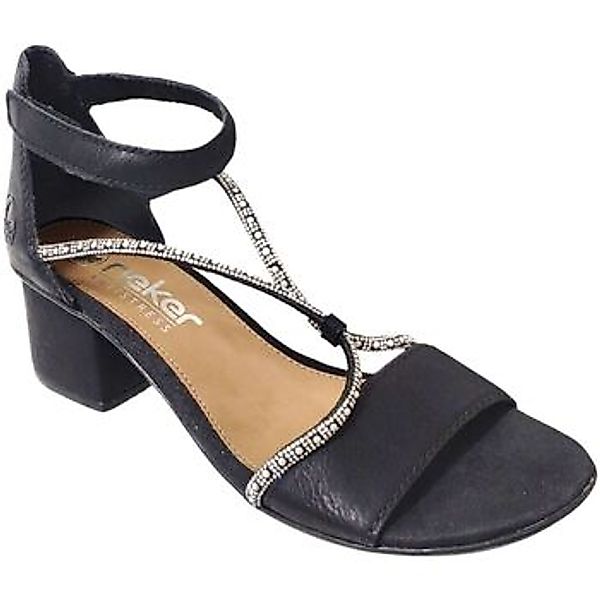Rieker Sandalette, Sommerschuh, Sandale, Blockabsatz, mit praktischem Klett günstig online kaufen